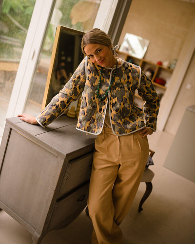 Pantalón Zucca Raya Amarilla