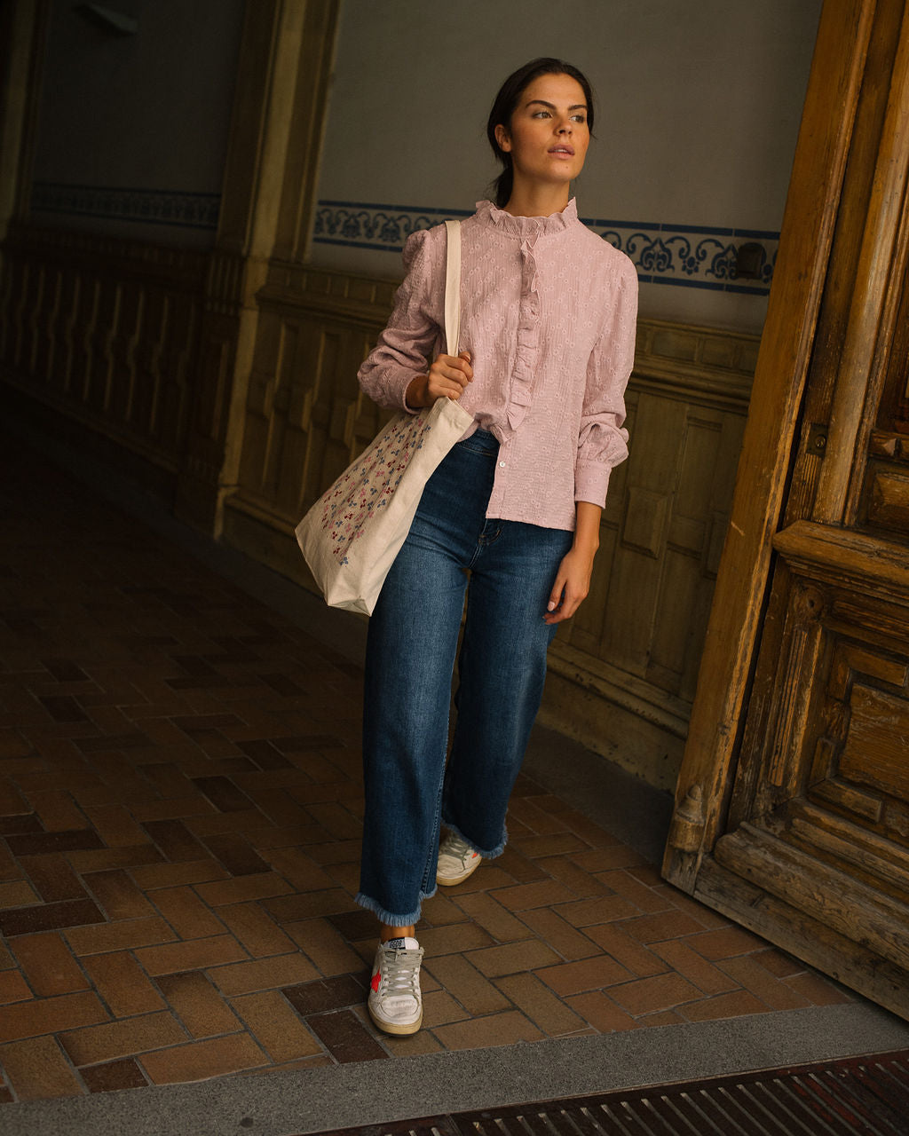 Blusa Flea Malva