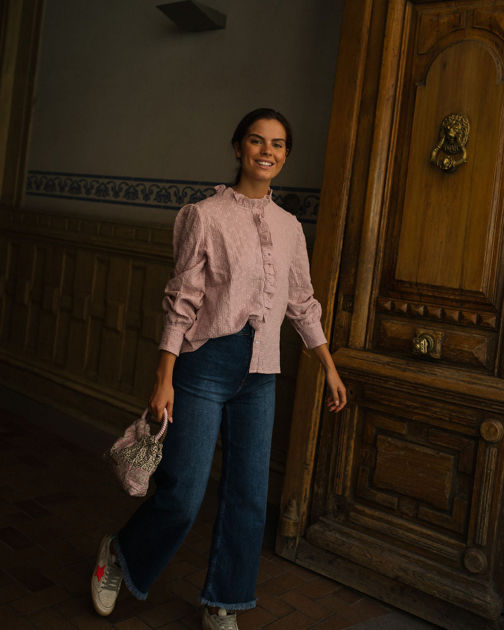 Blusa Flea Malva
