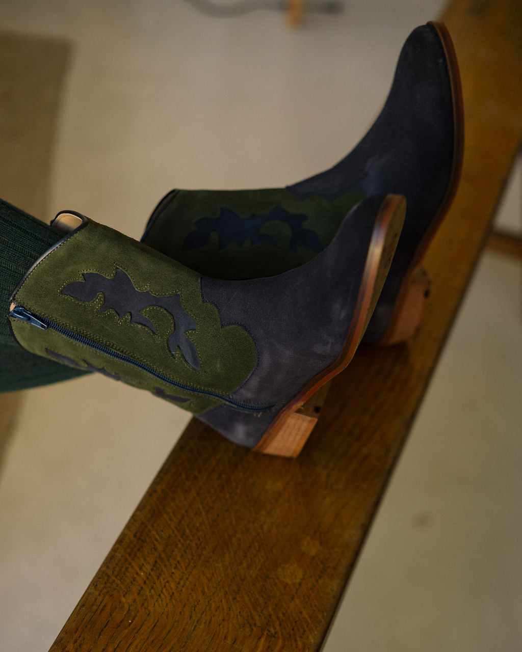 Bota Cowboy Muschio