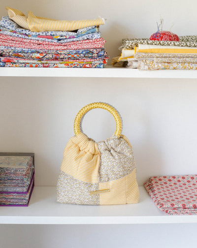 BOMBONERA PATCHWORK · LIBERTY YELLOW *PRE-ORDER*