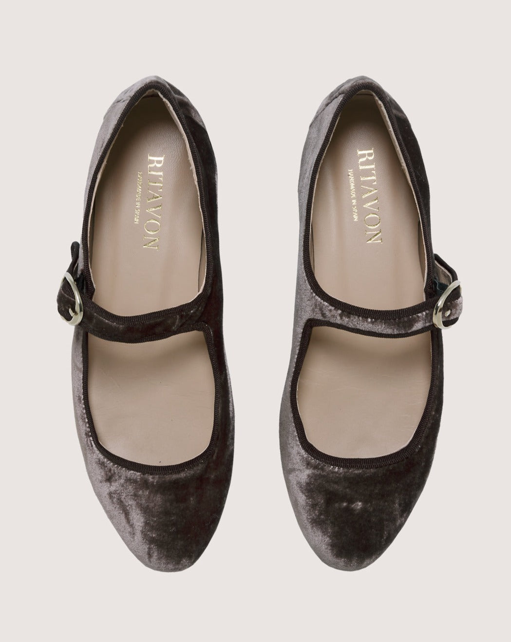 Merceditas Velvet Topo