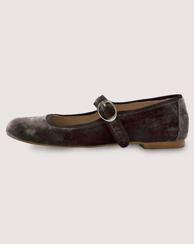 Merceditas Velvet Topo