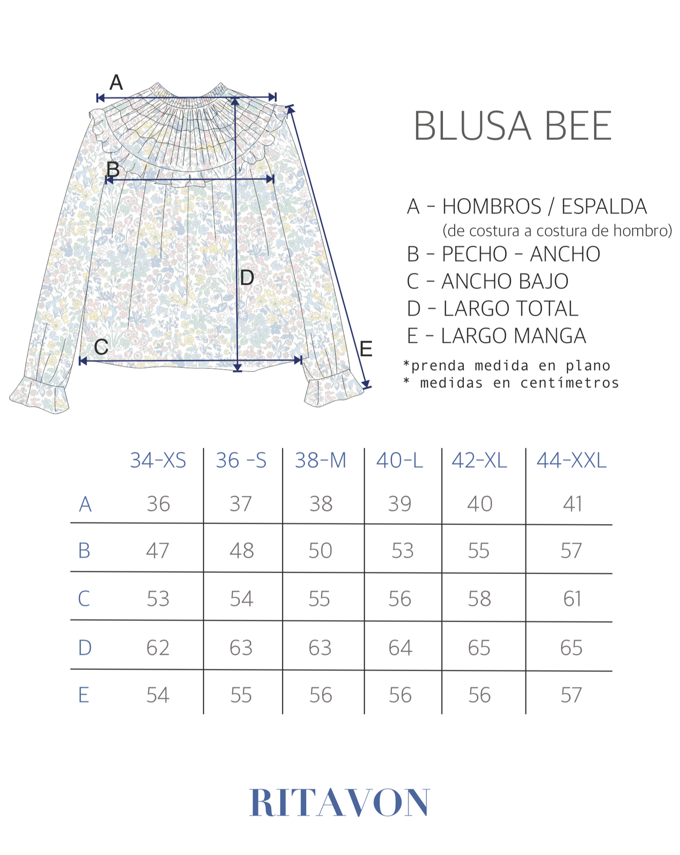 Blusa Bee Liberty Marguerite