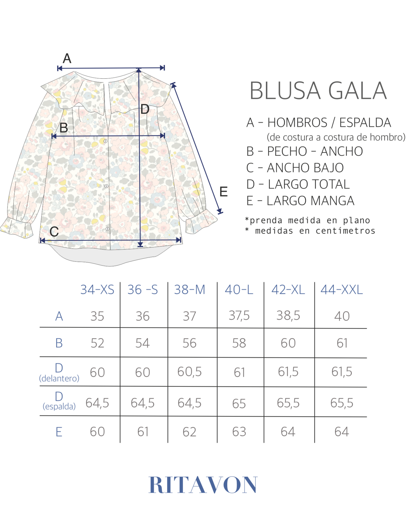 Blusa Gala Petites Yema