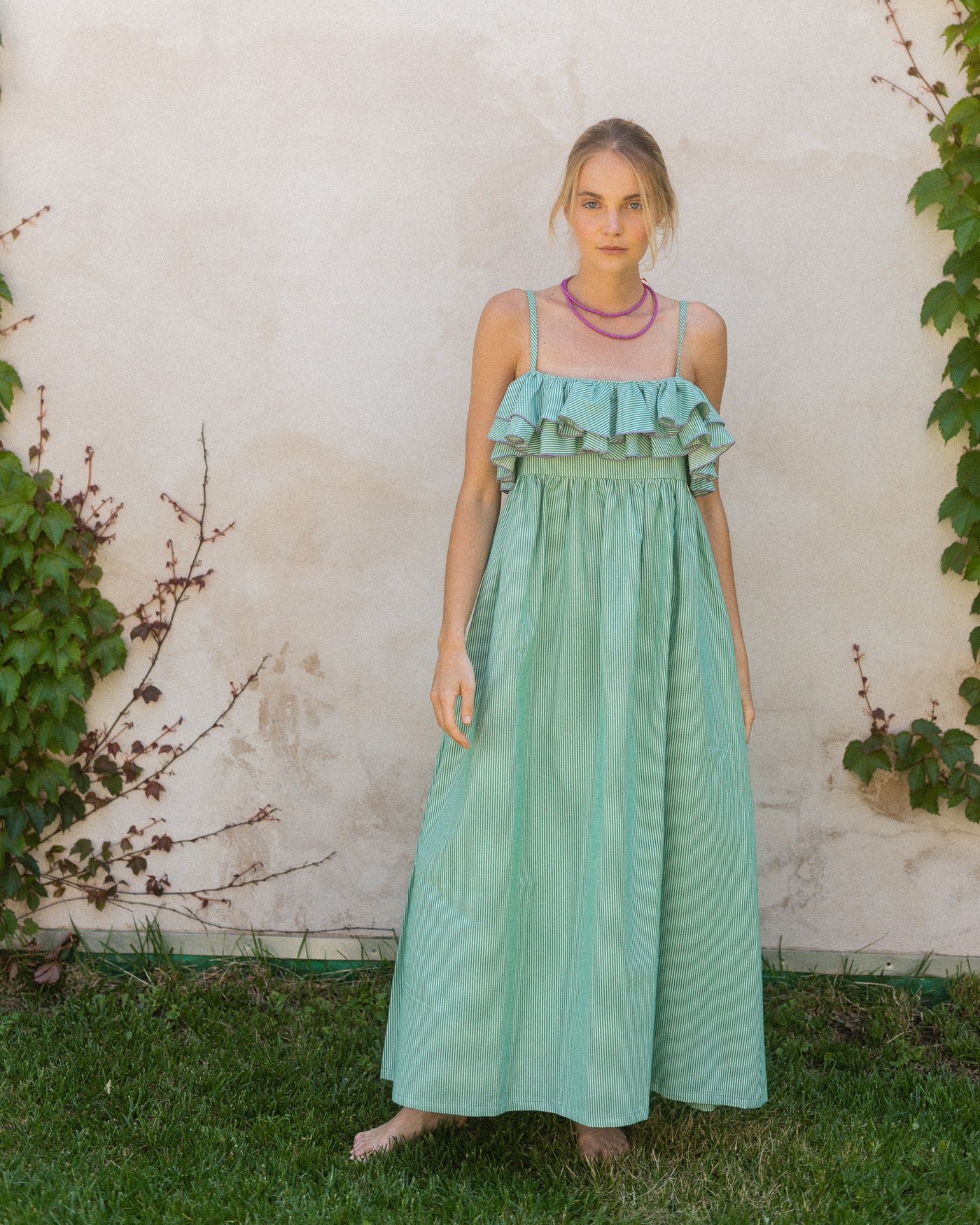 Vestido Sixties Petites Verdes