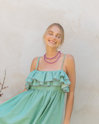 Vestido Sixties Petites Verdes