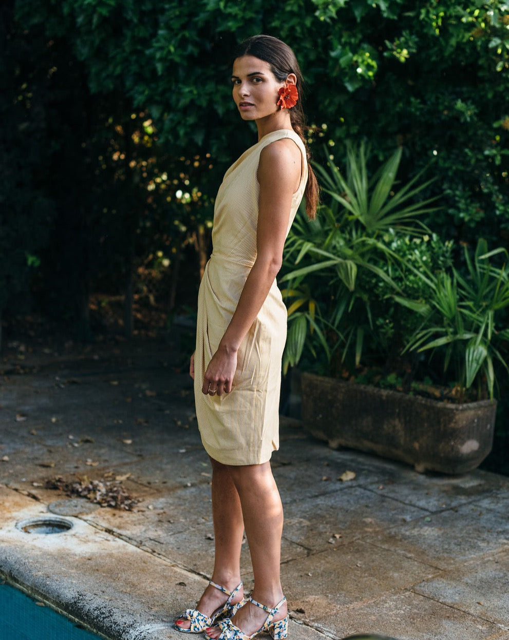 Vestido asimétrico Petites Yema
