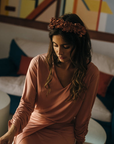 Blusa Betty Terracota