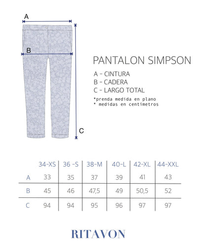 Pantalón Simpson Liberty Denim